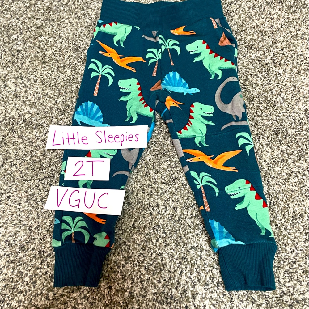 Little Sleepies Dino Print Jogger